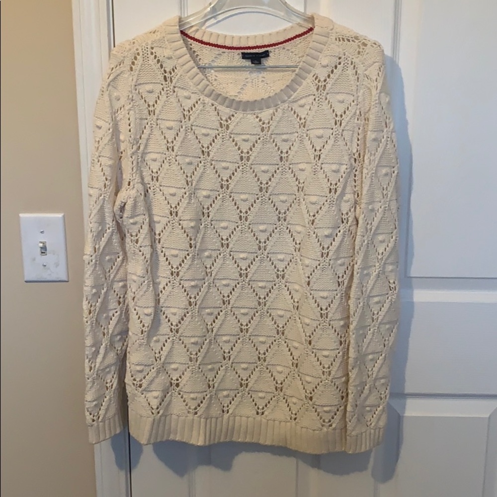 Cream sweater